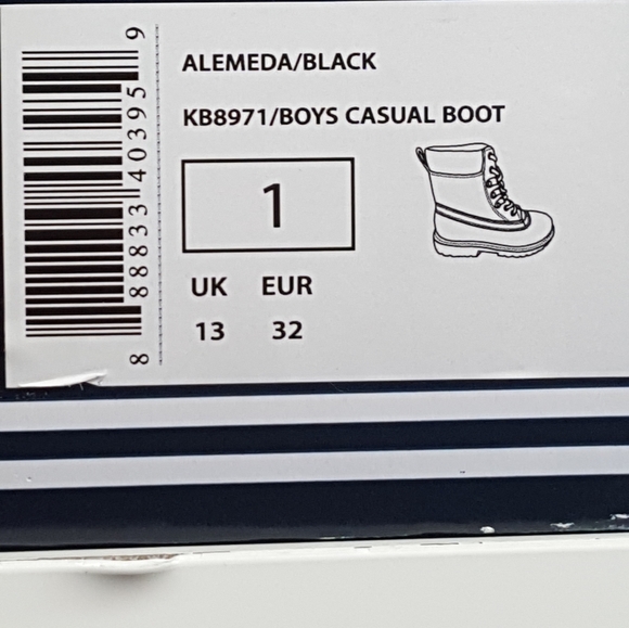 Nautica Alemeda Boots Black Sz. 1 Pre-owned - Picture 6 of 7